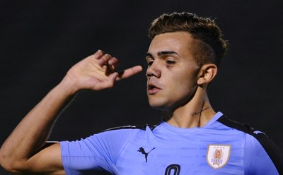Schiappacasse Uruguai x Colombia Sub-20 (Foto: AFp) Schiappacasse Uruguai x Colombia Sub-20 (Foto: AFp)