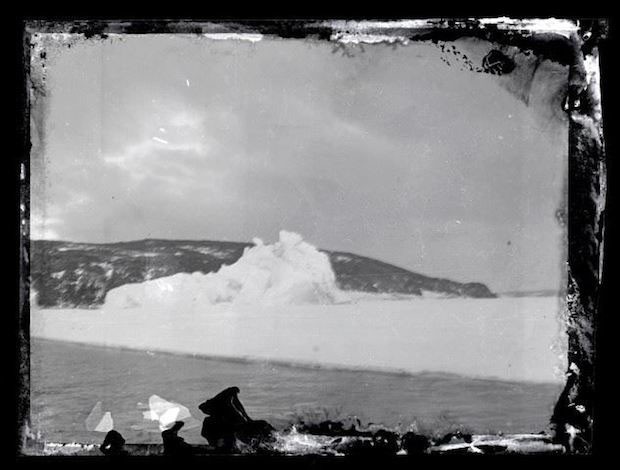 Imagem feita a partir de um dos negativos encontrados na Antártida (Foto: Antarctic Heritage Trust/www.nzaht.org)