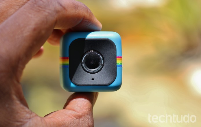Polaroid Cube+ tem Wi-Fi e filma em Full HD (Foto: Fred Canequela/TechTudo)