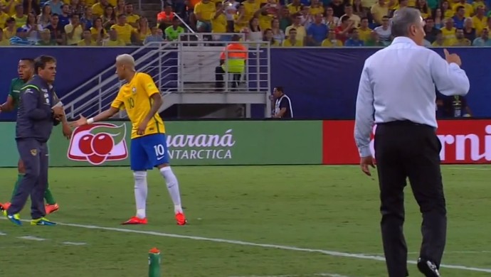 Neymar Brasil x Bolívia (Foto: Reprodução / SporTV)