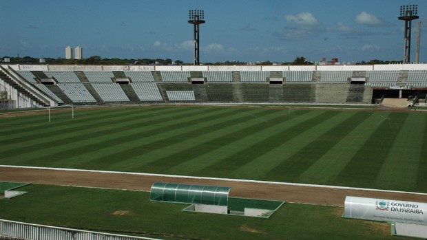 Estádio Almeidão, João Pessoa, Paraíba (Foto: Larissa Keren / Globoesporte.com/pb)