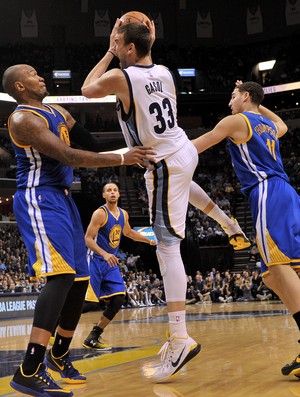 Marc Gasol Memphis x Golden State NBA - AP (Foto: AP)