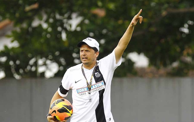 Claudinei Oliveira, treinador do Santos (Foto: Ricardo Saibun/Divulgação Santos FC)