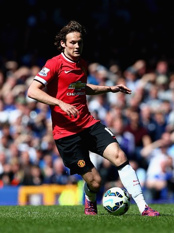 Blind Manchester United x Everton (Foto: Getty Images)