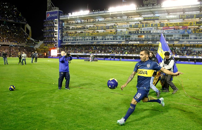 Carlos Tevez Boca Juniors (Foto: AP)