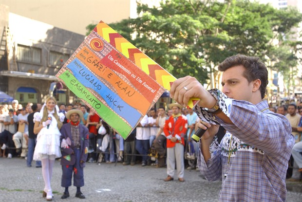 Huck comanda festa junina (Foto: Caldeirão do Huck / TV Globo)