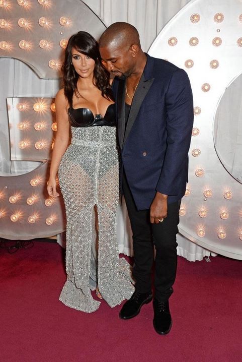 Kim Kardashian e Kanye West (Foto: Twitter/Reprodução)