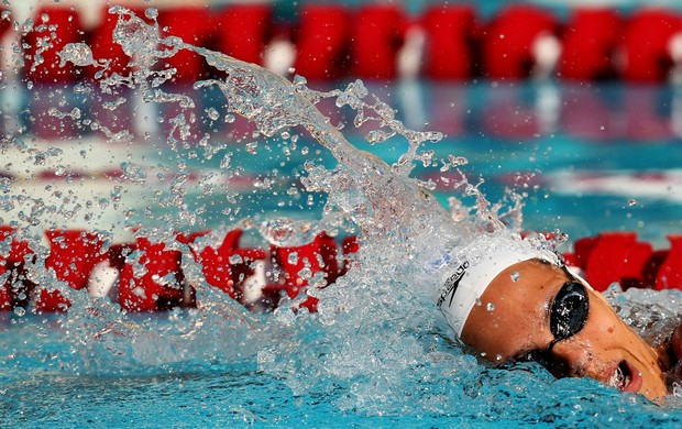 Laure Manaudou Maria Lenk natação (Foto: Satiro Sodré/AGIF)