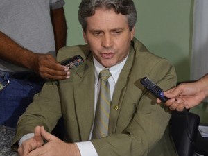 Eduardo Faustino, da Junta Administrativa da FPF (Foto: Hévilla Wanderley/GloboEsporte.com)