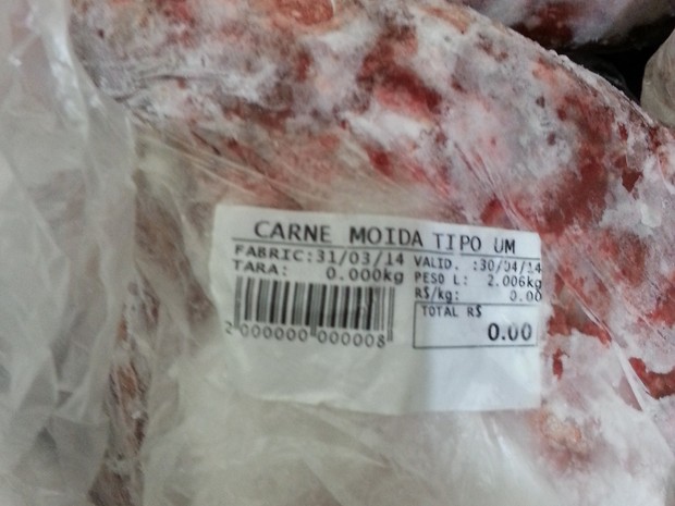 carne estragada 3 (Foto: Divulgação/MP de Arvorezinha) carne estragada 3 (Foto: Divulgação/MP de Arvorezinha)