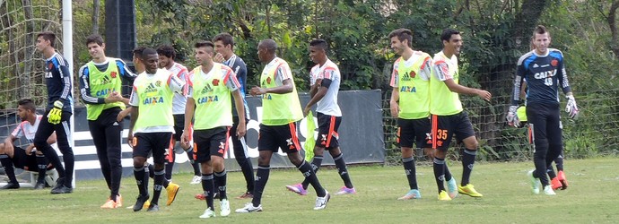 Treino Time do Flamengo (Foto: Diego Rodrigues)