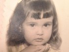 Fátima Bernardes publica foto da infância: 'Eu e minha franja...'