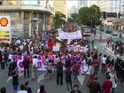 Manifestantes protestam contra governo Temer em São Paulo