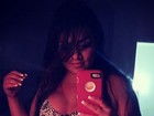 Mulher Melancia sensualiza na web com pijaminha sexy