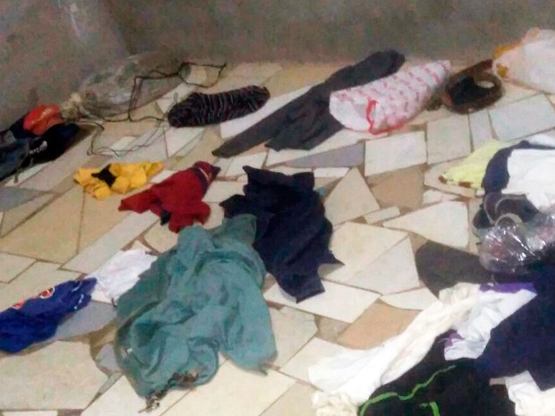 Jovens disseram que reviraram casa da vítima para simular assalto (Foto: Divulgação/Polícia Civil) Jovens disseram que reviraram casa da vítima para simular assalto (Foto: Divulgação/Polícia Civil)