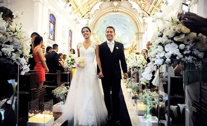 casamento do Everton Ribeiro (Foto: Marcos Ribolli / Globoesporte.com)