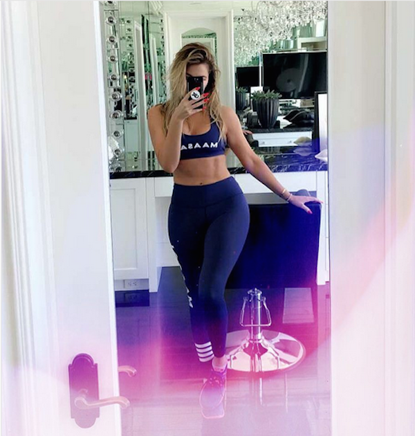 A celebridade Khloé Kardashian (Foto: Instagram)
