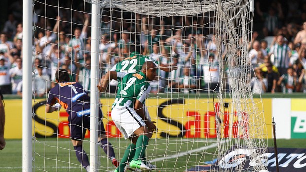 Coritiba perde para o Santos (Foto: Divulgação/Site oficial do Coritiba)