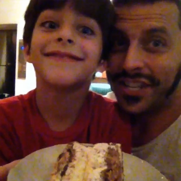 Henri Castelli posta video do aniversário do filho, Lucas (Foto: Instagram / Reprodução)