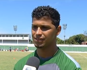 Romário, atacante do Boavista (Foto: Reprodução Intertv)