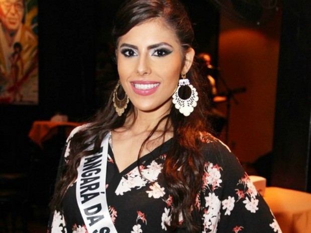 Miss Tangar da Serra, Estella Defant, tem 23 anos, 1,69m de altura e 54 kg (Foto: Divulgao)