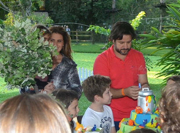 Aniversario de Pietro filho de Giovanna Antonelli e Murilo Benicio (Foto: Leo Marinho / AgNews)