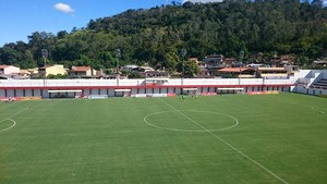 Estádio Almeidão, Tombos, Tombense x América-MG 8ª rodada do Mineiro (Foto: (Henrique Fernandes/ SporTV))