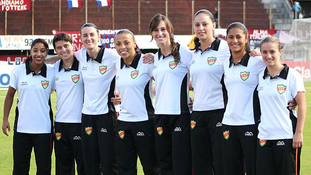 gandulas da decisão entre Caxias e Internacional  (Foto: Diego Guichard / Globoesporte.com)