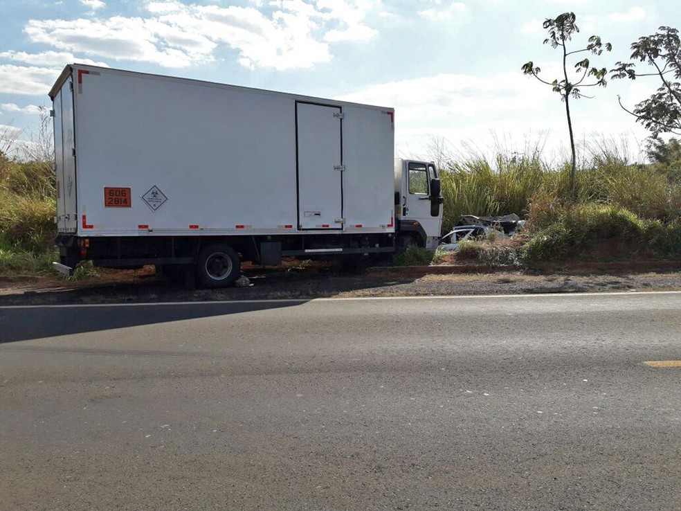 Acidente ocorreu nesta quarta-feira (12), na Rodovia da Integração (Foto: Betto Lopes/TV Fronteira)