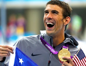 Michael Phelps, Natação, 4 x 200m, Medalha (Foto: Agência Reuters)