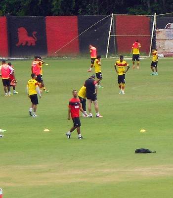 Vitória; treino; Toca do Leão (Foto: Ruan Melo)
