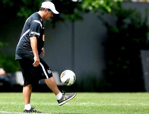 Muricy Ramalho no treino do Santos (Foto: Ivan Storti / Site Oficial do Santos)