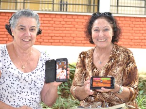 Dupla conta que tecnologia libertou dos filhos (Foto: Carol Malandrino/G1) Dupla conta que tecnologia libertou dos filhos (Foto: Carol Malandrino/G1)