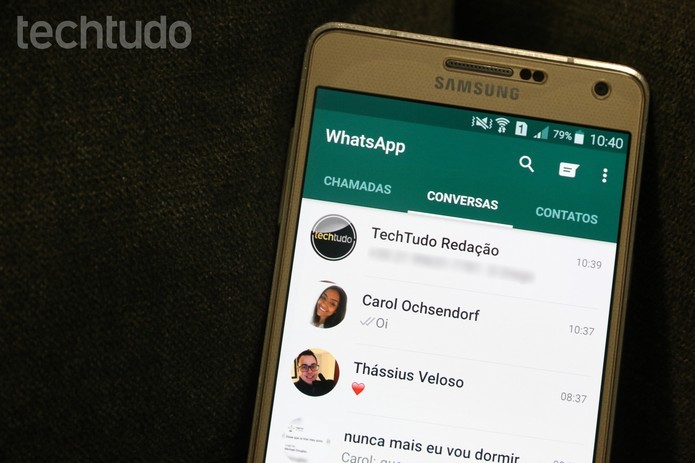 Veja como acessar suas mensagens do WhatsApp em dois celulares ao mesmo tempo (Foto: Carolina Ochsendorf/TechTudo)
