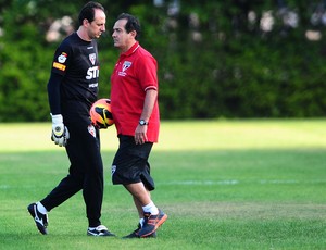 Rogério Ceni Muricy Ramalho (Foto: Marcos Ribolli)