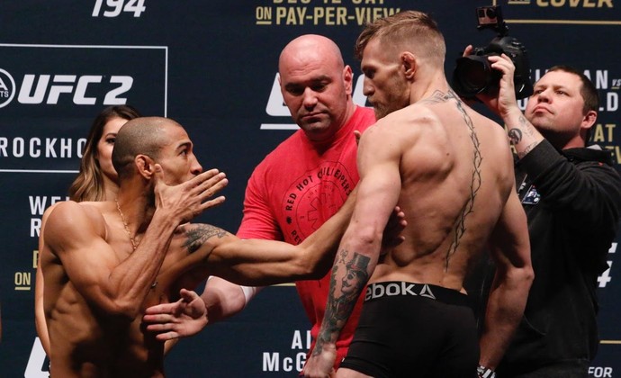 UFC 194 Aldo x McGregor pesagem  (Foto: Evelyn Rodrigues)