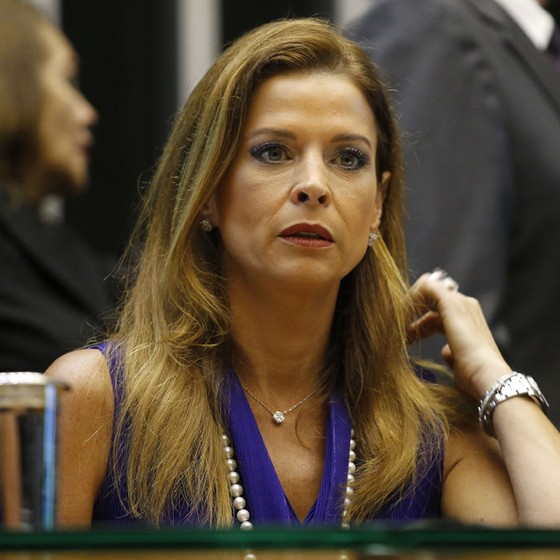 Claudia Cruz, esposa do presidente da Câmara, Eduardo Cunha (Foto: DIDA SAMPAIO/ESTADÃO CONTEÚDO)