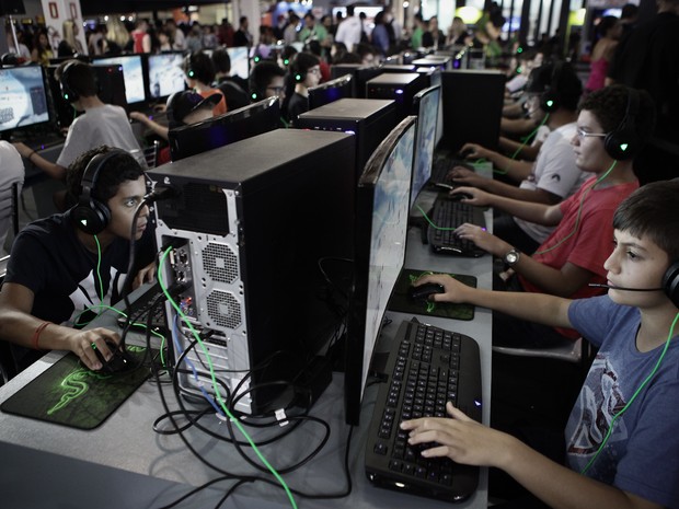 Brasil Game Show acontece na Expo Center Norte, em São Paulo (Foto: Caio Kenji/G1) Brasil Game Show acontece na Expo Center Norte, em São Paulo (Foto: Caio Kenji/G1)