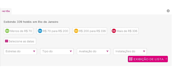 Busque por locais de acordo com suas preferências (Foto: Reprodução/Paulo Alves)