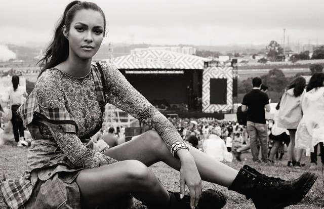 Lais Ribeiro no Lollapalooza 2015 (Foto: Philippe Kliot/Divulgação)