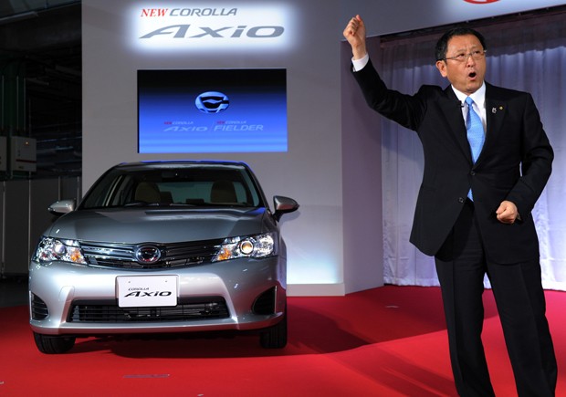 Akio Toyoda, presidente da Toyota (Foto: Yoshikazu Tsuno / PHOTO)
