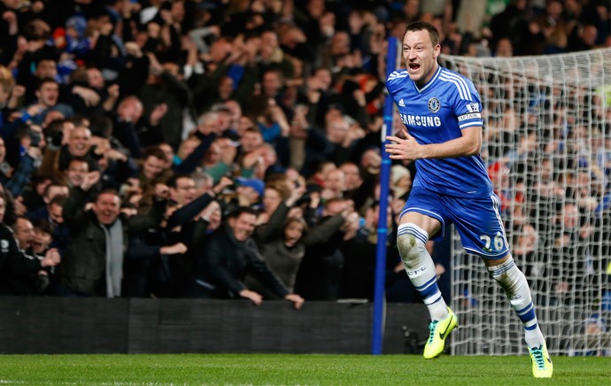 Terry comemora, Chelsea x Southampton (Foto: Getty Images) Terry comemora, Chelsea x Southampton (Foto: Getty Images)