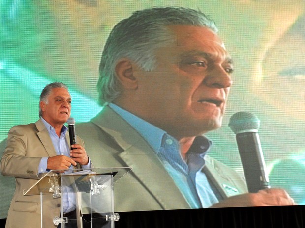 Prefeito de Piracicaba, Gabriel Ferrato (PSDB), durante inauguração da ETE Bela Vista (Foto: Justino Lucente/Prefeitura de Piracicaba)