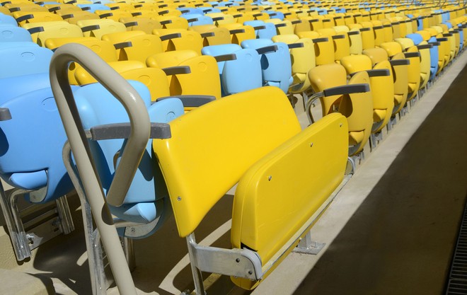 cadeiras maracanã (Foto: Marcelo Santos/MFS)