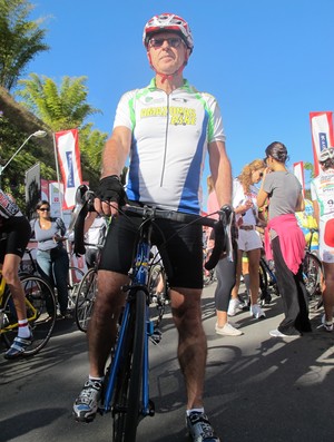 Carlos Brum ciclista veterano Desafio Tour do Rio (Foto: Ana Carolina Fontes)