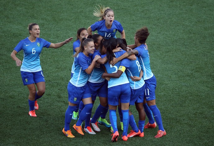Brasil x Colômbia - Pan de Toronto - Futebol Feminino (Foto: Tom Szczerbowski/ USA TODAY Sports)