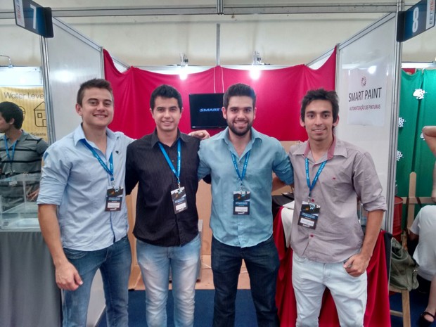 Estudantes do Sul de Minas apresentam projeto na Campus Party 2016 (Foto: Ascom Inatel)