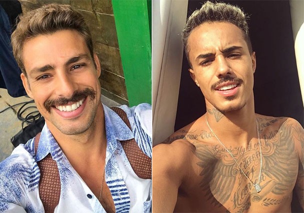 Cauã Reymond e MC Livinho: será que ficaram realmente parecidos (Foto: Reprodução/Instagram)