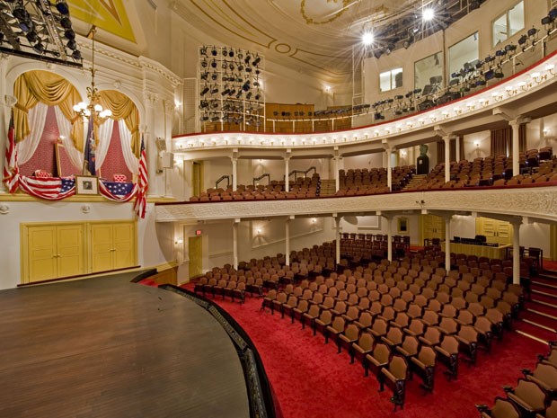 Teatro Ford (Ford Theater), em Washington (Foto: AP Photo/ Ford's Theatre, Maxwell MacKenzie)