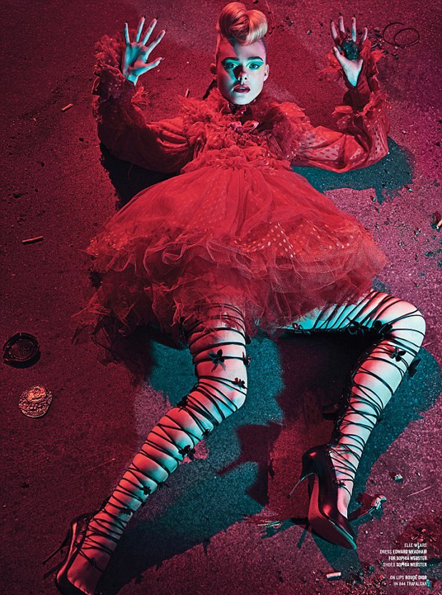 Elle Fanning (Foto: Reprodução) Elle Fanning (Foto: Reprodução)